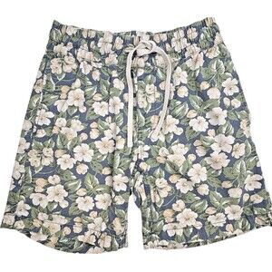 J.Crew Reade 7” Floral Drawstring Shorts Lightweight Beach Men’s XS (25” Waist)